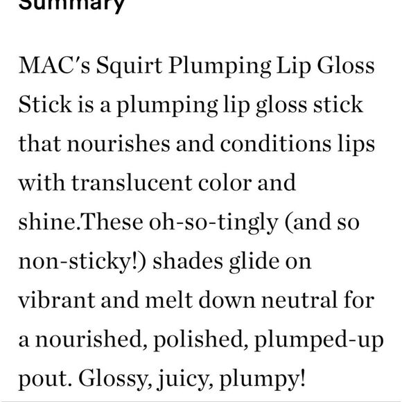 MAC Cosmetics Squirt Plumping Gloss Stick - Picture 8 of 10